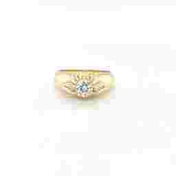 Monarch Solitaire Gents Ring