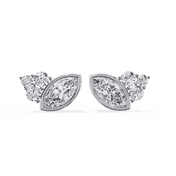 Marquise Bloom Diamond Studs