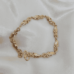 Leaf And Petal Loose Bracelet