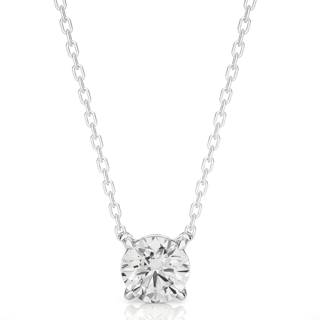 Eternal Grace Solitaire Pendant